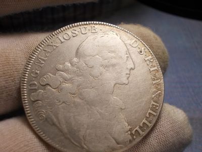 Лот: 17333575. Фото: 1. Очень Редкий Полновесный Талер-1765... Россия до 1917 года