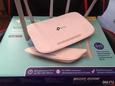 Лот: 13449141. Фото: 1. Роутер TP-Link Archer c60. Маршрутизаторы (роутеры)