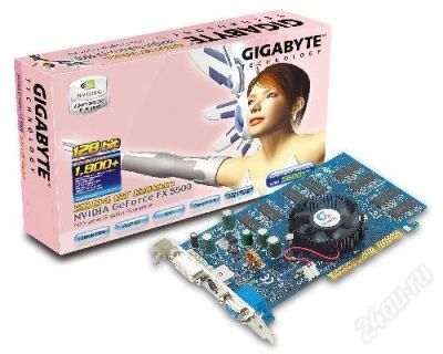 Лот: 131370. Фото: 1. Видеокарта GV-N55128DP GeForce... Видеокарты