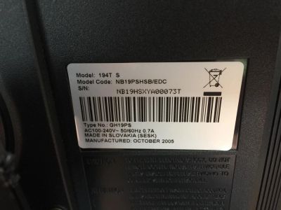 Лот: 11505261. Фото: 1. Монитор Samsung SyncMaster 194T. ЖК-мониторы