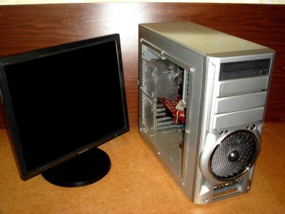 Лот: 5512438. Фото: 1. i3-3100MHz , + 19 монитор, игровой... Компьютеры в сборе