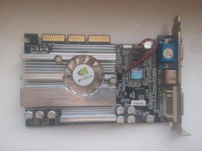 Лот: 6971873. Фото: 1. Видеокарта FX5500 128MB DDR 128... Видеокарты