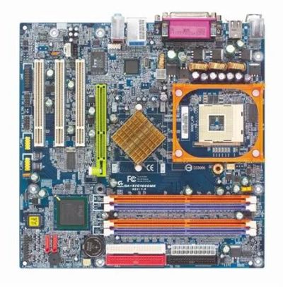 Лот: 4227781. Фото: 1. Материнская плата Gigabyte GA-8IG1000MK... Материнские платы