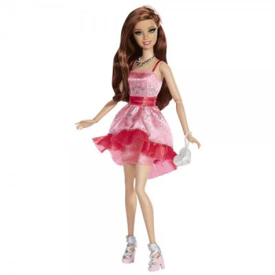 Лот: 6664999. Фото: 1. Кукла Barbie в вечернем платье... Куклы и аксессуары