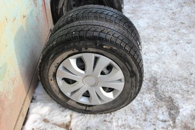 Лот: 4834684. Фото: 1. Bridgestone Blizzak VRX 185/70... Шины на дисках