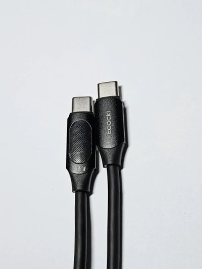 Лот: 24616999. Фото: 1. 100Вт Toocki Type-C Кабель 1м... Дата-кабели, переходники