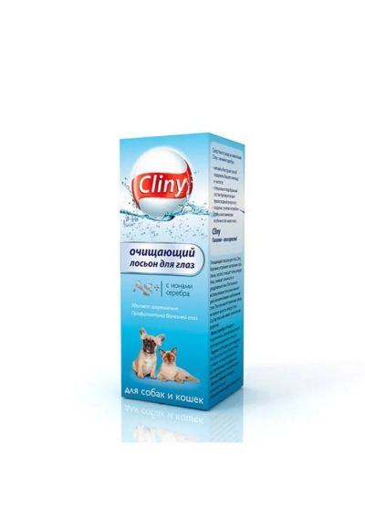 Лот: 4878036. Фото: 1. Очищающий лосьон для глаз Cliny... Косметика для животных