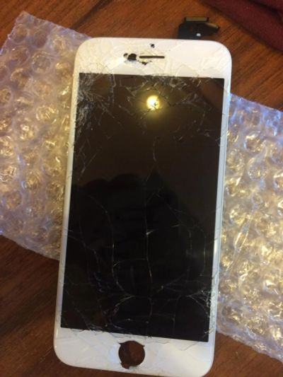 Лот: 6135264. Фото: 1. Дисплей+тачкрин iphone 6 white... Дисплеи, дисплейные модули, тачскрины