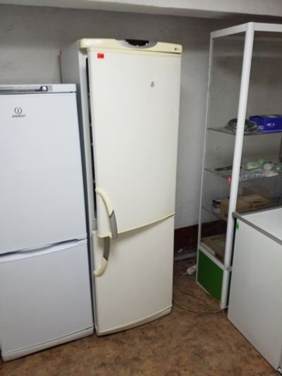 Лот: 12618015. Фото: 1. Б у холодильник lg no frost (магазин... Холодильники, морозильные камеры