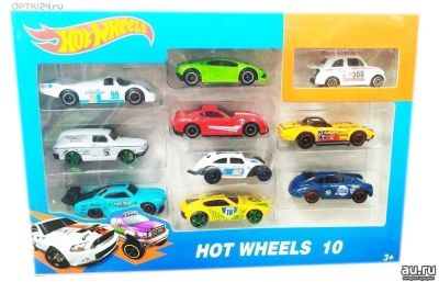 Лот: 11462259. Фото: 1. 🚗 Машинки Hot Wheels набор 10... Машины и техника