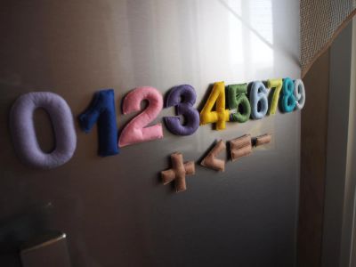 Лот: 7234922. Фото: 1. Цифры из фетра + бонус. Готовые изделия