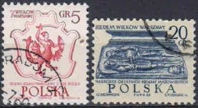 Лот: 20820124. Фото: 1. 1965. Польша. Варшава - 7 веков... Марки