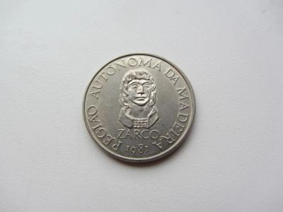 Лот: 10526442. Фото: 1. Португалия 25 эскудо 1981 " Автономная... Европа