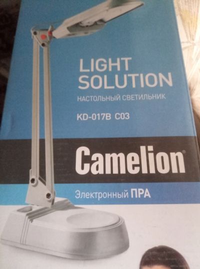 Лот: 11591856. Фото: 1. Светильник настольный Camelion... Другое освещение