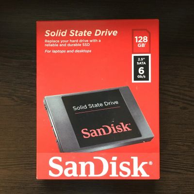 Лот: 16067766. Фото: 1. SSD SanDisk 128Гб. SSD-накопители