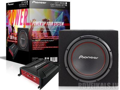 Лот: 7781527. Фото: 1. Pioneer GXT-3604B-SET-RU cабвуферный... Сабвуферы