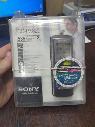 Лот: 9519675. Фото: 1. Диктофон SONY PX820. Диктофоны