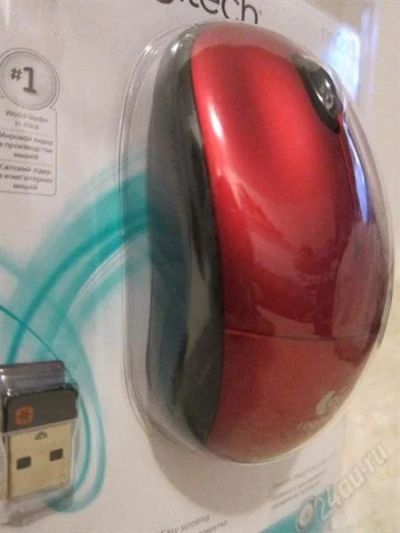 Лот: 2635382. Фото: 1. Мышка (Мышь) беспроводная Logitech... Клавиатуры и мыши