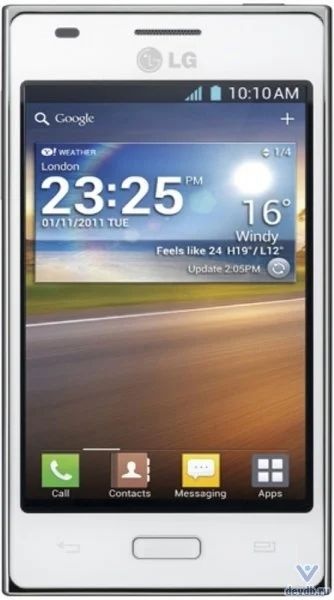 Лот: 4796247. Фото: 1. LG L5. Смартфоны