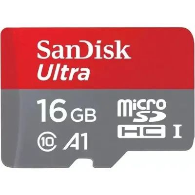 Лот: 24948563. Фото: 1. Карта_памяти MicroSDHC 16Gb SanDisk... Карты памяти