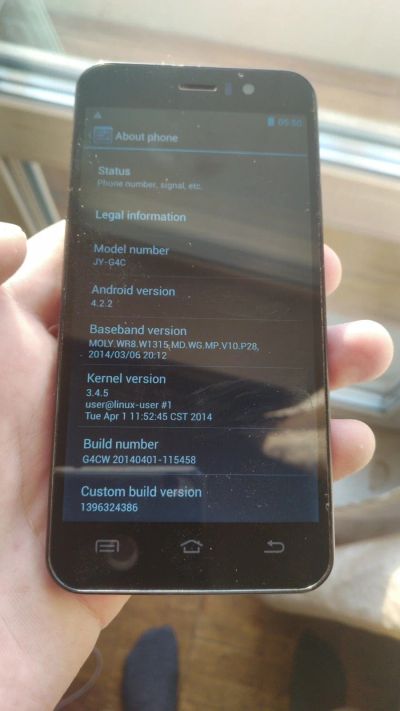 Лот: 15574121. Фото: 1. Jiayu g4c. Смартфоны