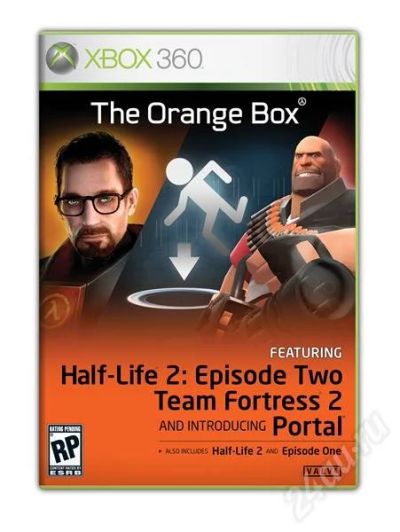 Лот: 732401. Фото: 1. XBOX 360 THE ORANGE BOX (Half-Life... Игры для консолей