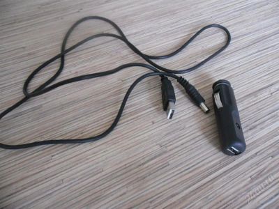 Лот: 2023087. Фото: 1. Шнур в прикуриватель с USB (от... Разное