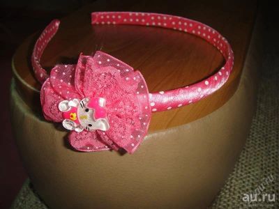 Лот: 8907896. Фото: 1. Ободок для волос Hello Kitty. Аксессуары