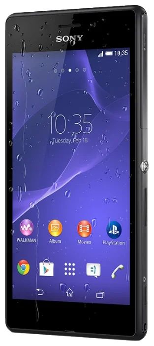 Лот: 8329720. Фото: 1. Sony Xperia M2 Aqua черный (б... Смартфоны