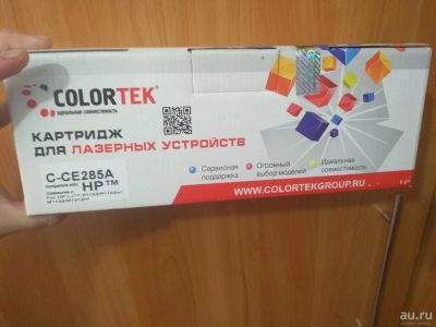 Лот: 13855162. Фото: 1. Картридж лазерный Colortek CE285A... Картриджи, расходные материалы