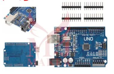 Лот: 12872789. Фото: 1. Arduino UNO c кабелем. Микроконтроллеры