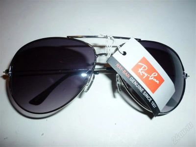 Лот: 994331. Фото: 1. Очки Ray Ban Aviator + футляр... Очки солнцезащитные