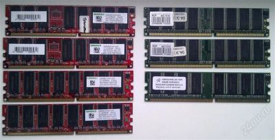 Лот: 1473593. Фото: 1. DDR-256 PC 3200 7шт. Оперативная память