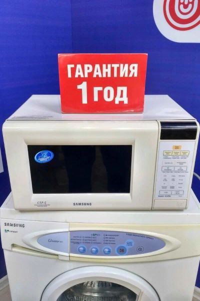 Лот: 16159458. Фото: 1. Микроволновая печь samsung pg... Микроволновки, мини-печи