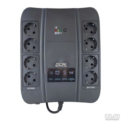 Лот: 17234935. Фото: 1. UPS ИБП Powercom Spider SPD-850N... ИБП, аккумуляторы для ИБП