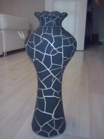 Лот: 5072586. Фото: 1. Ваза кракелюр. Вазы