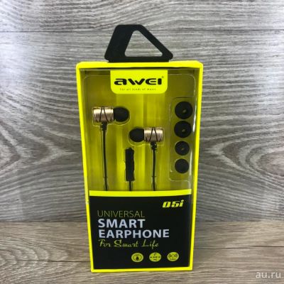Лот: 12620478. Фото: 1. Smart наушники Awei Q5i. Наушники, гарнитуры