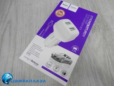 Лот: 16227689. Фото: 1. Автомобильное ЗУ USB Hoco Z36... Зарядные устройства, блоки питания, адаптеры сетевые для смартфонов