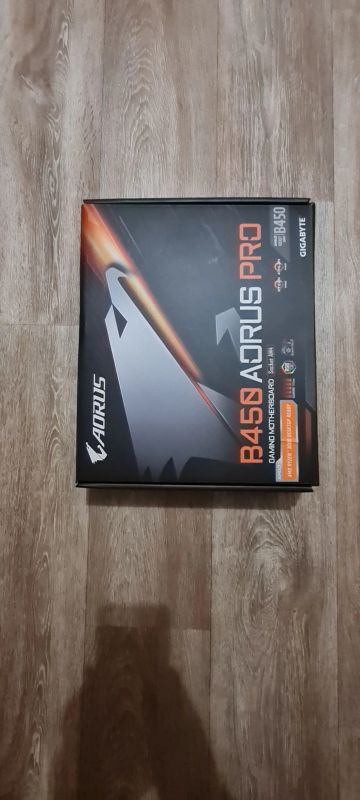 Лот: 18596170. Фото: 1. Gigabyte b450 aurus pro. Материнские платы