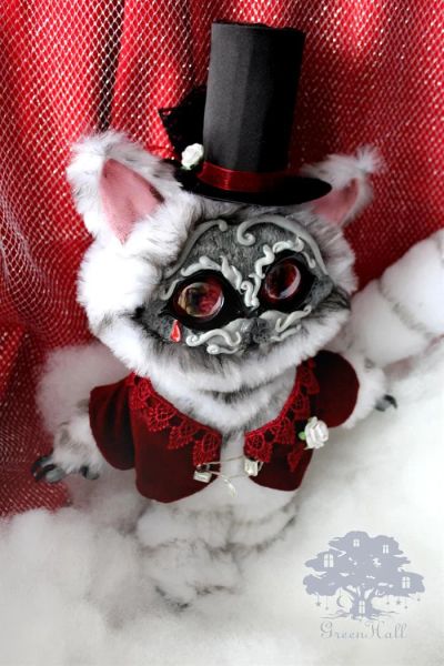 Лот: 3469648. Фото: 1. Котик Морис. Авторские куклы, игрушки, поделки