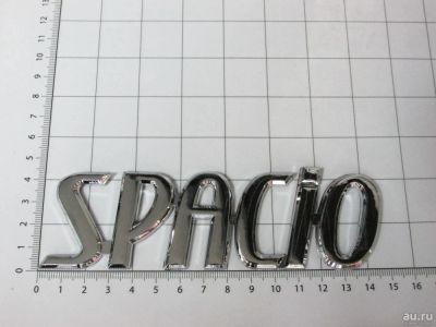 Лот: 10270864. Фото: 1. Эмблема шильдик на багажник Spacio... Детали тюнинга
