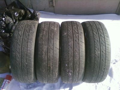 Лот: 3765611. Фото: 1. Летние шины 195/60R15. Шины