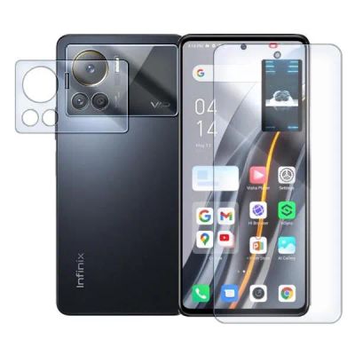 Лот: 24483972. Фото: 1. Защитное стекло Krutoff для Infinix... Защитные стёкла, защитные плёнки