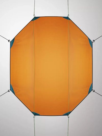 Лот: 21052186. Фото: 1. XXL тент «Восьмигранник» оранжевый. Палатки, тенты