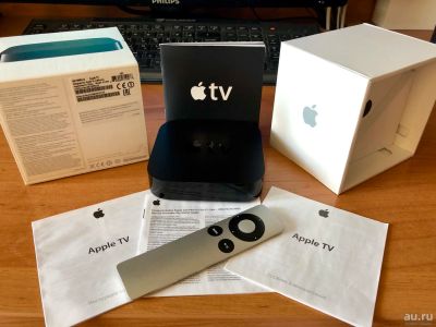 Лот: 13453509. Фото: 1. Приставка Apple TV 3gen. Медиаплееры