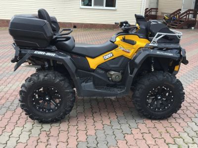 Лот: 10014400. Фото: 1. Brp outlander 1000 max хtр. Снегоходы, квадроциклы
