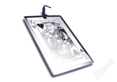 Лот: 915517. Фото: 1. Игральная карта. Кулоны, подвески