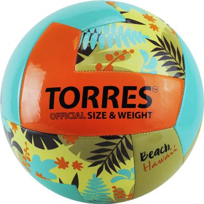 Лот: 22362561. Фото: 1. Мяч волейбольный пляжный Torres... Мячи, ракетки, шайбы, клюшки
