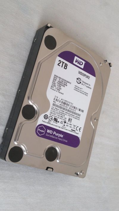 Лот: 13956575. Фото: 1. Жесткий диск WD Purple [WD20PURZ... Жёсткие диски (HDD)