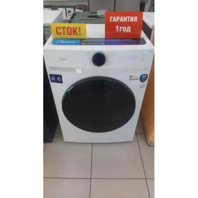 Лот: 25723522. Фото: 1. Стиральная машина Midea MF200D80WBS... Стиральные машины
